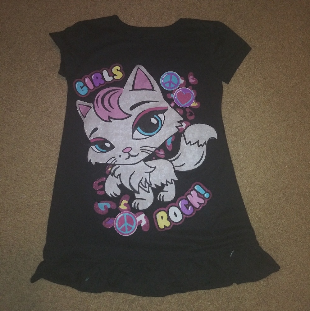 Girls pajama shirt